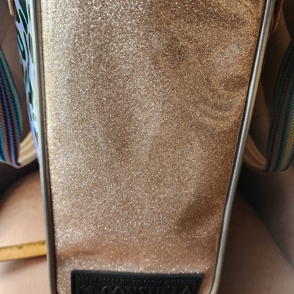 Consuela Leopard Print Tote with Vibrant Accents - Picture 7 of 9